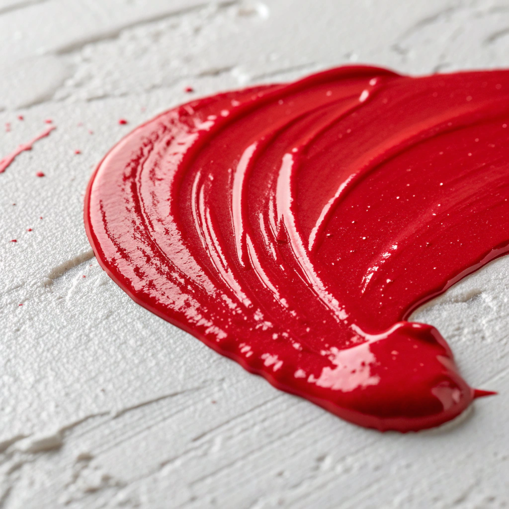 Close up of professional brush stroke texture