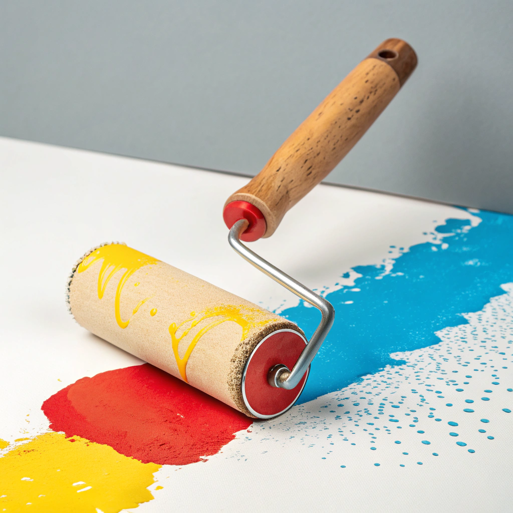 Professional painting roller icon